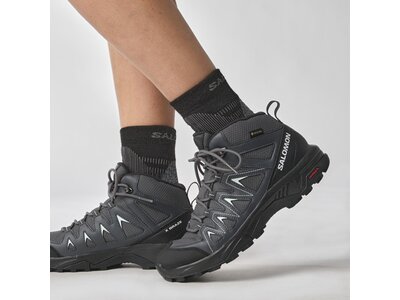 SALOMON Damen Multifunktionsstiefel SHOES X BRAZE MID GTX W Ebony/India Ink Schwarz