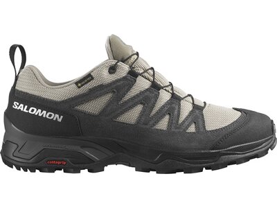 SALOMON Herren Multifunktionsschuhe SHOES X WARD LEATHER GTX Vinkha/Black/Pe Grau