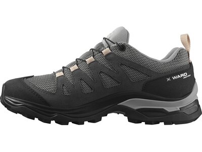 SALOMON Damen Multifunktionsschuhe SHOES X WARD LEATHER GTX W Gull/Black/Eb Grau