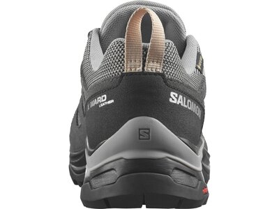 SALOMON Damen Multifunktionsschuhe SHOES X WARD LEATHER GTX W Gull/Black/Eb Grau