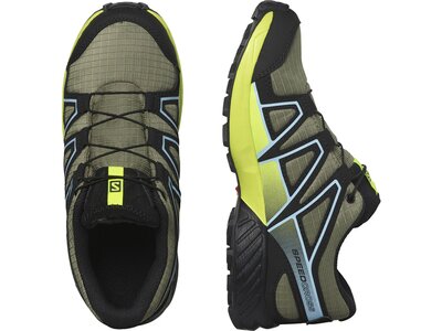 SALOMON Kinder Multifunktionsschuhe SHOES SPEEDCROSS CSWP J Dlicgr/Black/Yel Grün