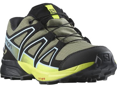 SALOMON Kinder Multifunktionsschuhe SHOES SPEEDCROSS CSWP J Dlicgr/Black/Yel Grau