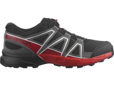 SALOMON Kinder Multifunktionsschuhe SHOES SPEEDCROSS J Black/QuSh/Hgrsre Grau