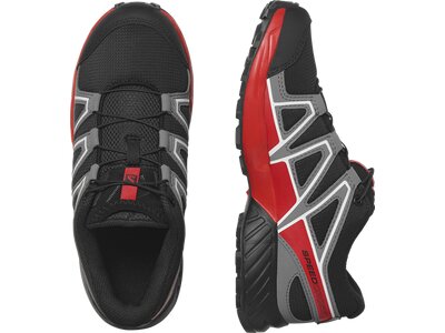 SALOMON Kinder Multifunktionsschuhe SHOES SPEEDCROSS J Black/QuSh/Hgrsre Grau