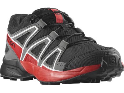 SALOMON Kinder Multifunktionsschuhe SHOES SPEEDCROSS J Black/QuSh/Hgrsre Grau