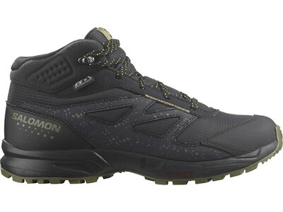 SALOMON Kinder Multifunktionsstiefel SHOES OUTWAY MID CSWP JUNIOR Phantm/Blac Grau