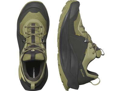 SALOMON Herren Multifunktionsschuhe SHOES ELIXIR GTX Black/Dried Herb/Sthmos Grau