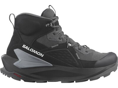 SALOMON Herren Multifunktionsstiefel SHOES ELIXIR MID GTX Black/Magnet/QuSh Grau