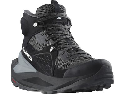 SALOMON Herren Multifunktionsstiefel SHOES ELIXIR MID GTX Black/Magnet/QuSh Grau