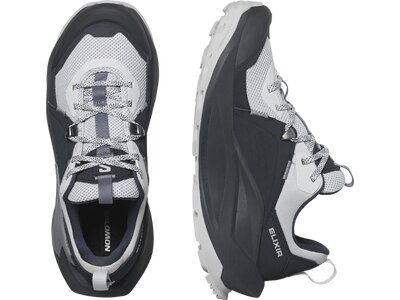 SALOMON Damen Multifunktionsschuhe SHOES ELIXIR GTX W Carbon/Prlblu/Flint Grau