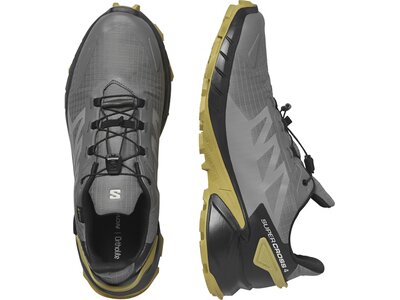 SALOMON Herren Trailrunningschuhe SHOES SUPERCROSS 4 GTX Pewter/Black/Crgr Grau