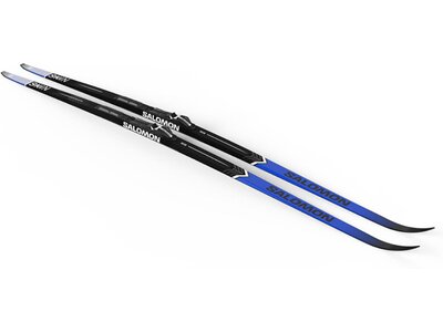 SALOMON Langlauf Ski RC8 eSKIN Hard +SHIFT BDG Schwarz