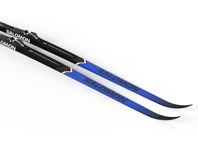 SALOMON Langlauf Ski RC8 eSKIN Hard +SHIFT BDG Schwarz
