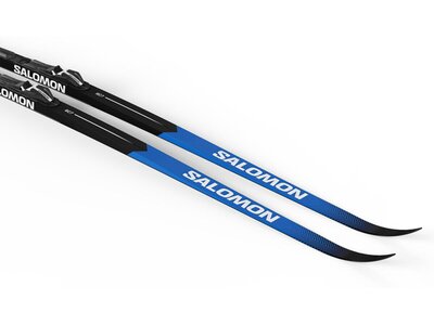 SALOMON Langlauf Ski RC7 eSKIN Hard +SHIFT BDG Grau