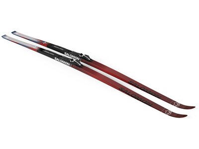 SALOMON Langlauf Ski ESCAPE SNOW 47 eSKIN + SH BDG Grau
