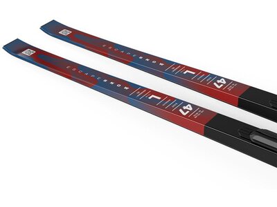 SALOMON Langlauf Ski ESCAPE SNOW 47 eSKIN + SH BDG Grau