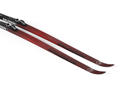 SALOMON Langlauf Ski ESCAPE SNOW 47 eSKIN + SH BDG Grau