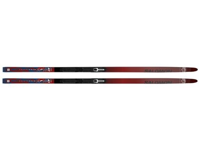 SALOMON Langlauf Ski ESCAPE SNOW 47 eSKIN + SH BDG Grau