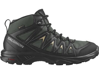 SALOMON Herren Multifunktionsstiefel SHOES X BRAZE MID GTX Ubnchi/Black/Slagr Grün