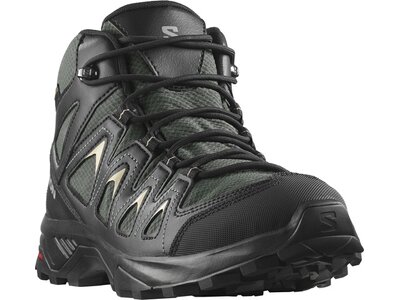 SALOMON Herren Multifunktionsstiefel SHOES X BRAZE MID GTX Ubnchi/Black/Slagr Grün