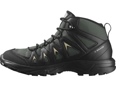 SALOMON Herren Multifunktionsstiefel SHOES X BRAZE MID GTX Ubnchi/Black/Slagr Grün