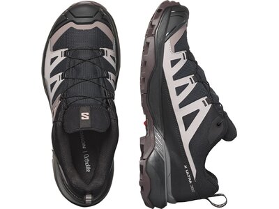 SALOMON Damen Multifunktionsschuhe SHOES X ULTRA 360 GTX W Black/Pkiten/Sha Grau