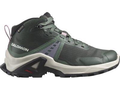 SALOMON Kinder Multifunktionsstiefel SHOES X RAISE MID GTX J Ubnchi/Rainy/Pin Grau