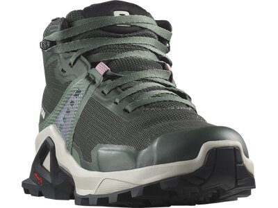 SALOMON Kinder Multifunktionsstiefel SHOES X RAISE MID GTX J Ubnchi/Rainy/Pin Grün