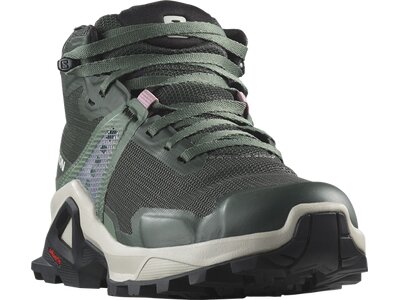 SALOMON Kinder Multifunktionsstiefel SHOES X RAISE MID GTX J Ubnchi/Rainy/Pin Grau