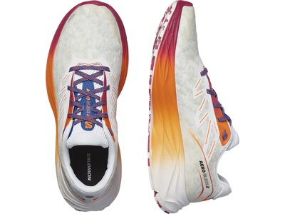 SALOMON Herren Laufschuhe SHOES AERO GLIDE 2 ISD Wht/Drfire/Vivaci Silber