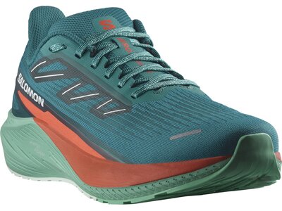 SALOMON Herren Laufschuhe SHOES AERO BLAZE 2 Lake/Chert/Electg Grün