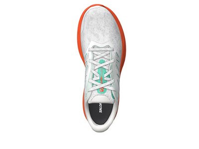 SALOMON Herren Laufschuhe SHOES AERO GLIDE 2 White/Chert/Electg Weiß
