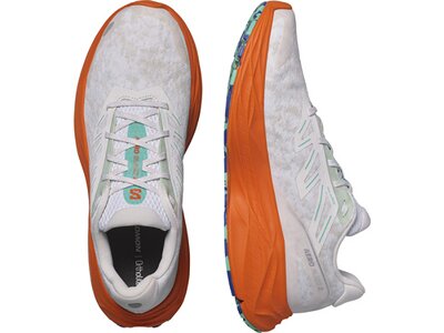SALOMON Herren Laufschuhe SHOES AERO GLIDE 2 White/Chert/Electg Weiß