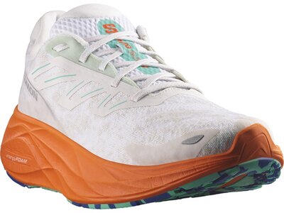 SALOMON Herren Laufschuhe SHOES AERO GLIDE 2 White/Chert/Electg Weiß