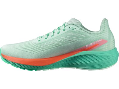 SALOMON Damen Laufschuhe SHOES AERO BLAZE 2 W Bay/Chert/Electg Grün