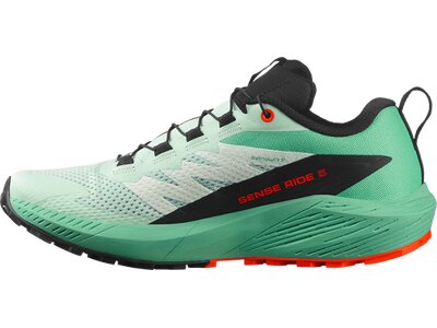 SALOMON Damen Trailrunningschuhe SHOES SENSE RIDE 5 W Bay/Black/Chert Grün