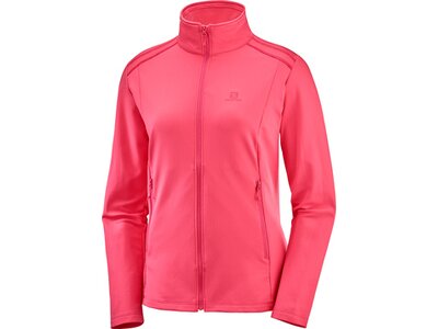 SALOMON Damen Midlayer Jacke DISCOVERY LT FZ W Pink