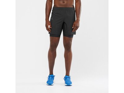 SALOMON Herren Shorts XA TWINSKIN Schwarz