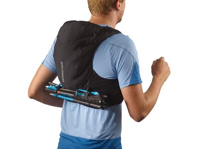 SALOMON Rucksack ADV SKIN 12 SET BLACK/EBONY Schwarz