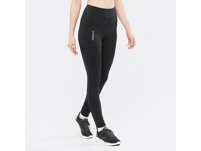 SALOMON Damen Tights CROSS WARM TIGHT W DEEP BLACK Schwarz