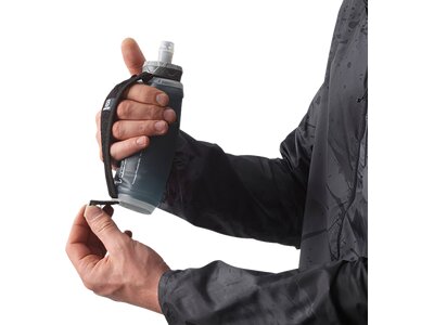 SALOMON Trinkbehälter ACTIVE HANDHELD BLACK/SLATE GREY Schwarz