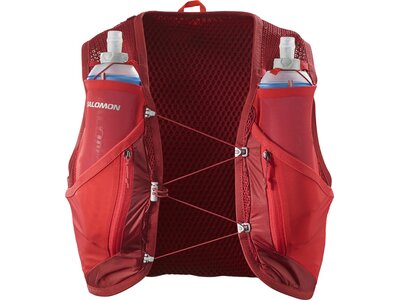 SALOMON Rucksack ACTIVE SKIN 12 SET RED DAHLIA/HIGH RISK Rot