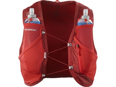 SALOMON Rucksack ACTIVE SKIN 8 SET RED DAHLIA/HIGH RISK R Rot