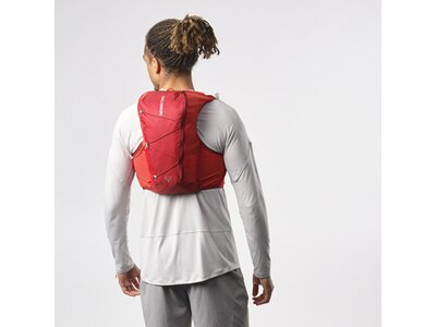 SALOMON Rucksack ACTIVE SKIN 8 SET RED DAHLIA/HIGH RISK R Rot