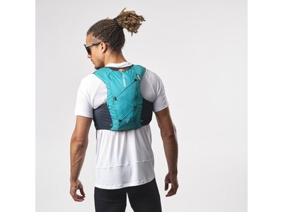 SALOMON Rucksack ACTIVE SKIN 4 SET Tahitian Tide/CARBON/P Blau