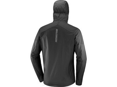 SALOMON Herren Schlupfjacke SENSE AERO WIND JKT M DEEP BLACK Grau