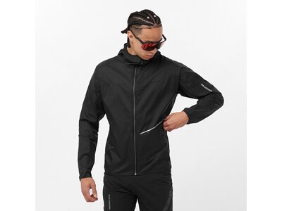 SALOMON Herren Schlupfjacke SENSE AERO WIND JKT M DEEP BLACK Schwarz