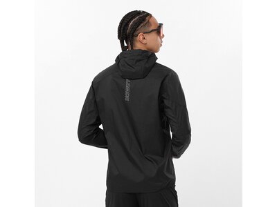 SALOMON Herren Schlupfjacke SENSE AERO WIND JKT M DEEP BLACK Schwarz