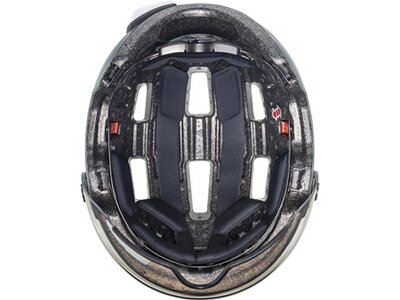 UVEX Herren Helm rush visor Blau