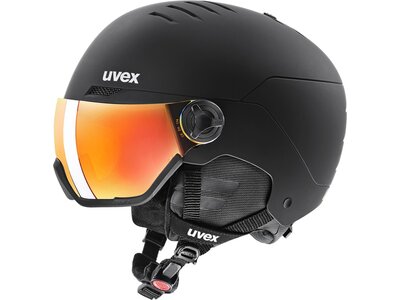 UVEX Herren Helm wanted visor Schwarz
